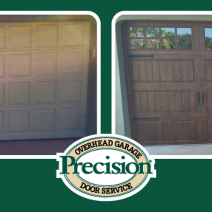 Before and After to Clopay Gallery Garage Door