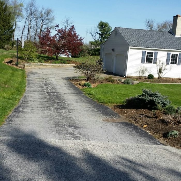 Driveway Before