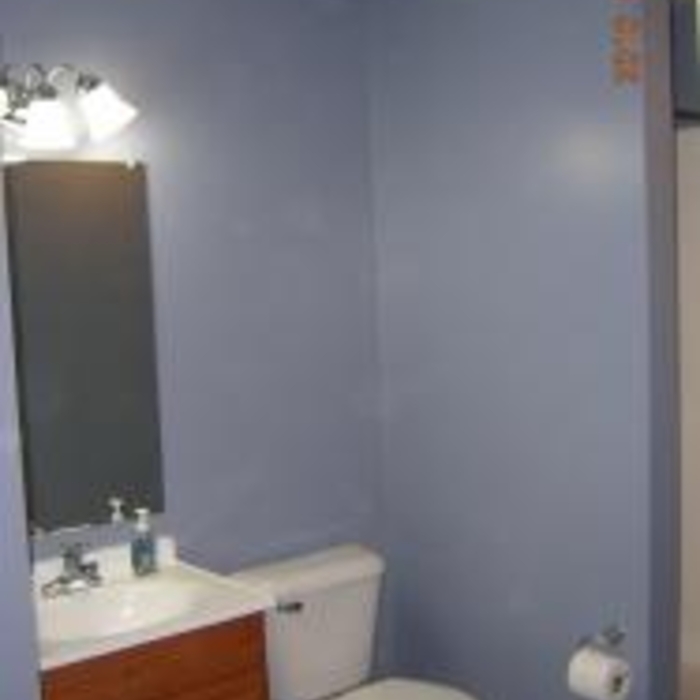 Vanity and commode