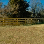 4-board paddock style fencing