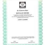 Inspection and Restoration Certification