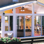 Sunroom on deck
