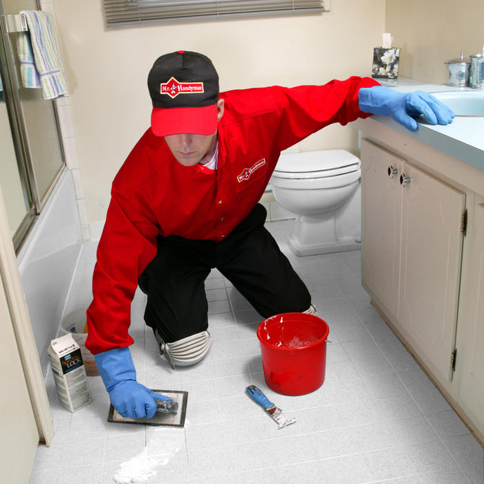 Tile and grout