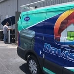 Davis Air service van
