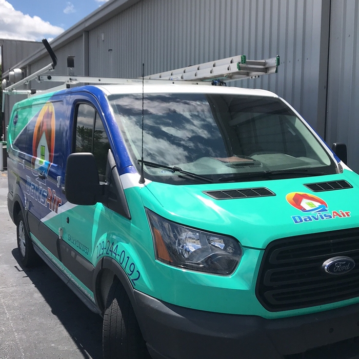 Davis Air service van