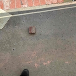 Spot repair under brick and concrete