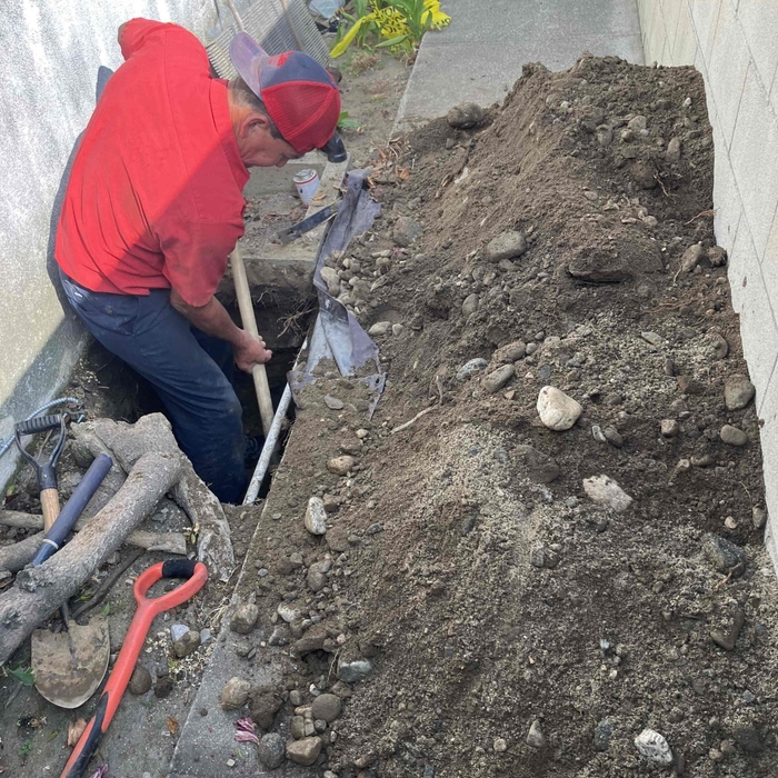 Digging our work!