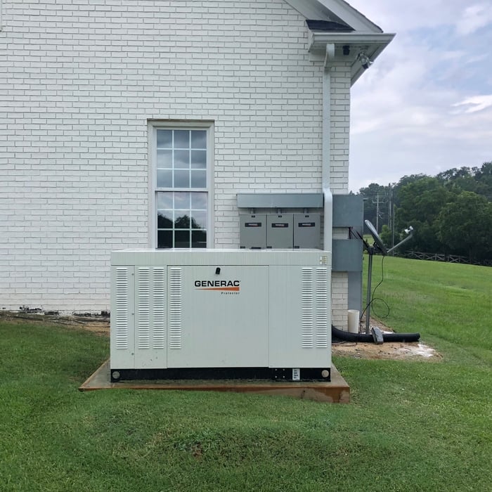Generac Generator 60kw Install