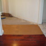 Hardwood before