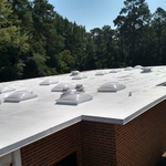 After - Silicone Coated Roof