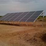 Solar ground installation