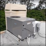 Residential AC installation