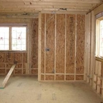 Wall section before