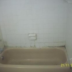 Before repair and reglaze