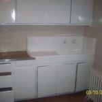Kitchen cabinets after