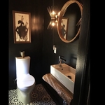 Danbury powder room