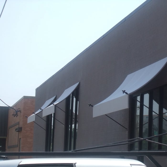 Commercial awning