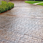 Stamped Concrete Driveway