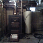 Old boiler & Water Heater