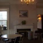faux marble fireplace wall