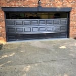 Damaged Garage Door