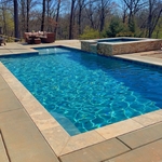 Inground pool finish