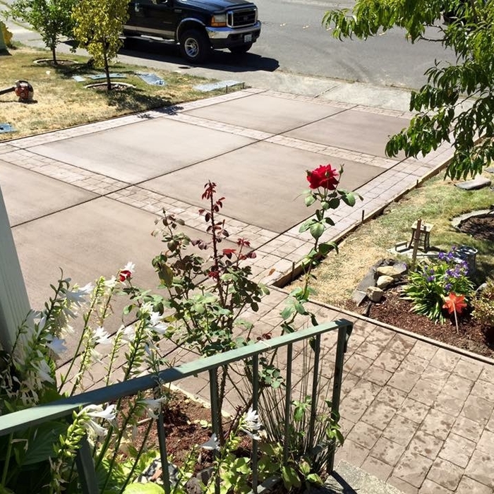 Driveway and entry
