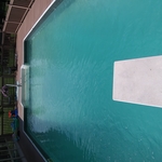 Weekly pool clean