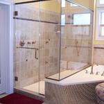 Frameless Corner Enclosure 1/2 Glass