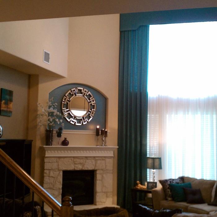 Custom Draperies- Before &amp; After