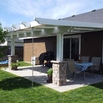 Solid cover with Skylights and Insulstone posts