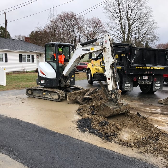 Cleaning up the street