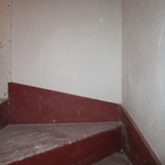 stairway wall all fixed up