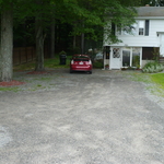 Driveway before