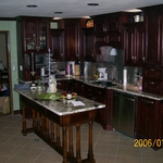Knotty Alder Kitchen