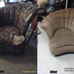 Channel Back Club Chair