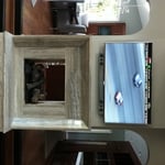 Mount above fireplace
