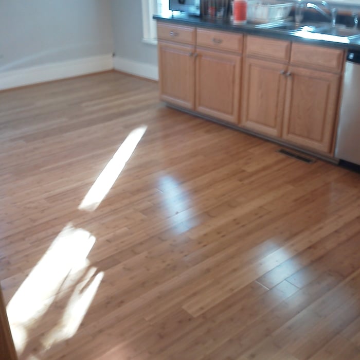 Bamboo pre finished hardwood