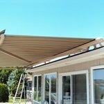 Roof Mounted cassette type awning