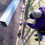 Gutter Hood install