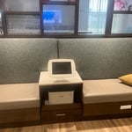 Refinished seat area