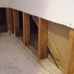 Water Damage Closet