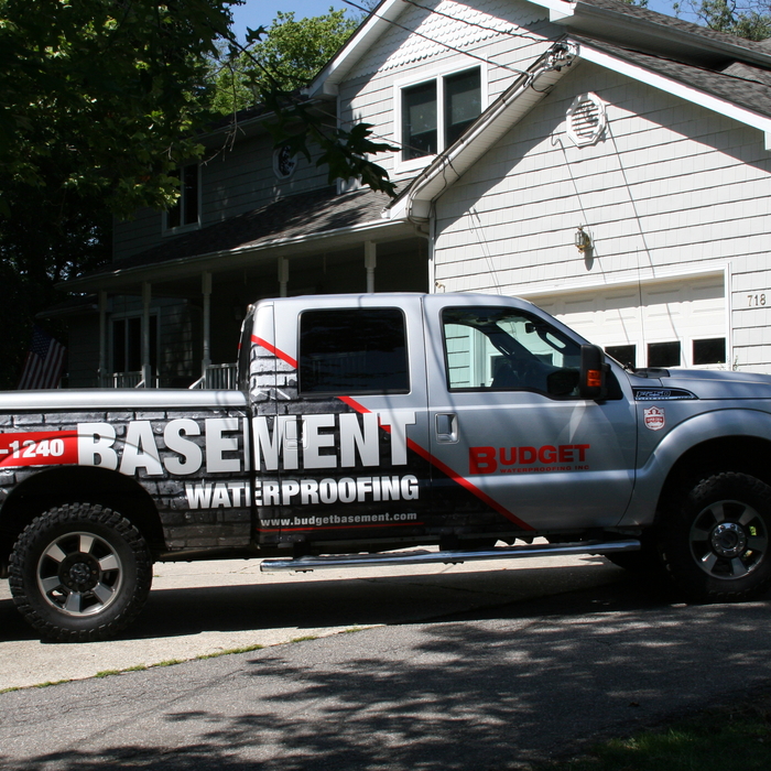 Budget Waterproofing inc Truck