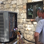 Techs at work