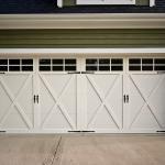 Traditional Garage - Cozy Open White Framed Windows And Doors