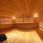 Cedar sauna