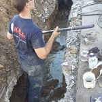 Commercial Sewer Line Replacement - In Progress