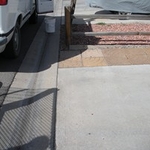 Left corner before