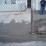 Right corner before