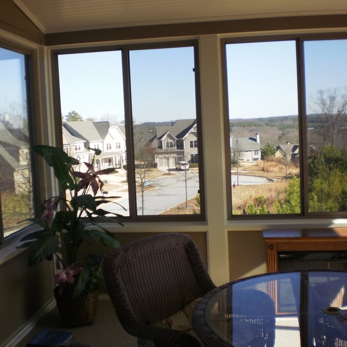 Inside sunroom
